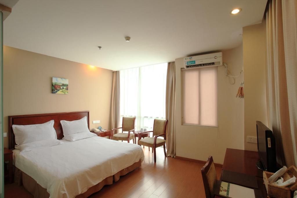 Greentree Inn Shanghai Dongming Road Subway Station Express Hotel Phòng bức ảnh