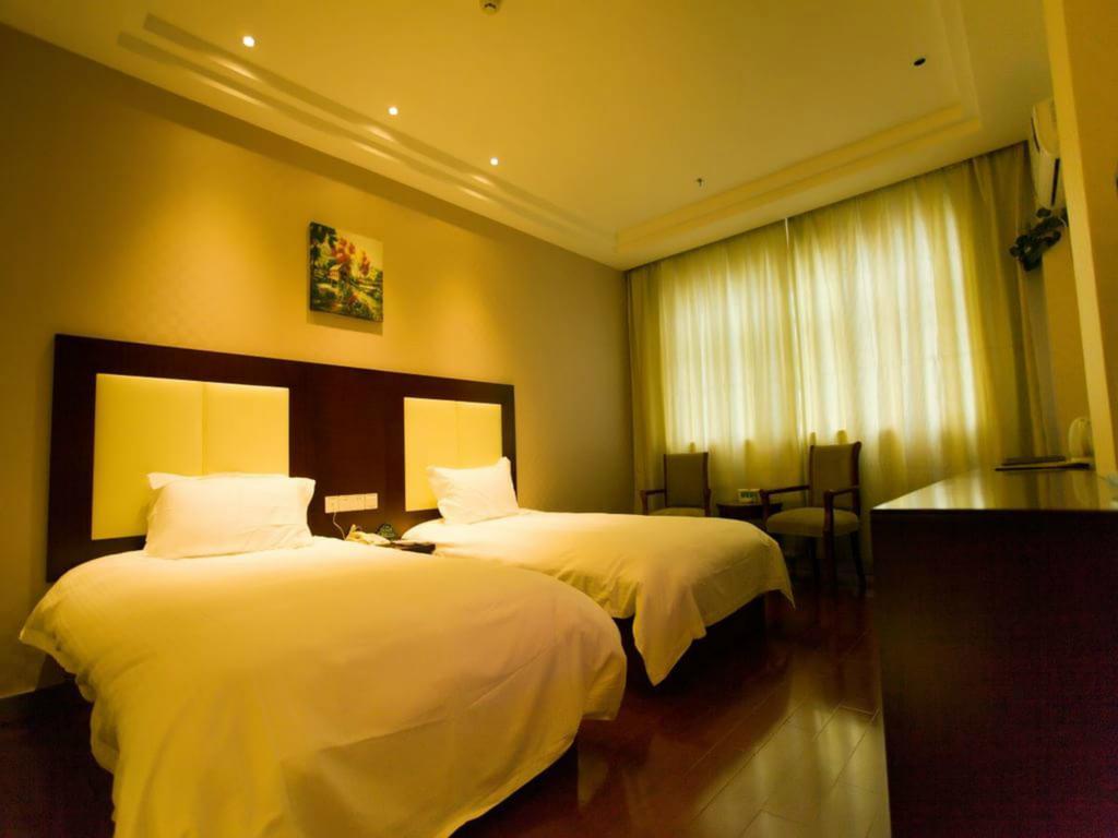 Greentree Inn Shanghai Dongming Road Subway Station Express Hotel Ngoại thất bức ảnh