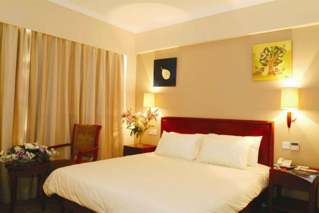 Greentree Inn Shanghai Dongming Road Subway Station Express Hotel Ngoại thất bức ảnh