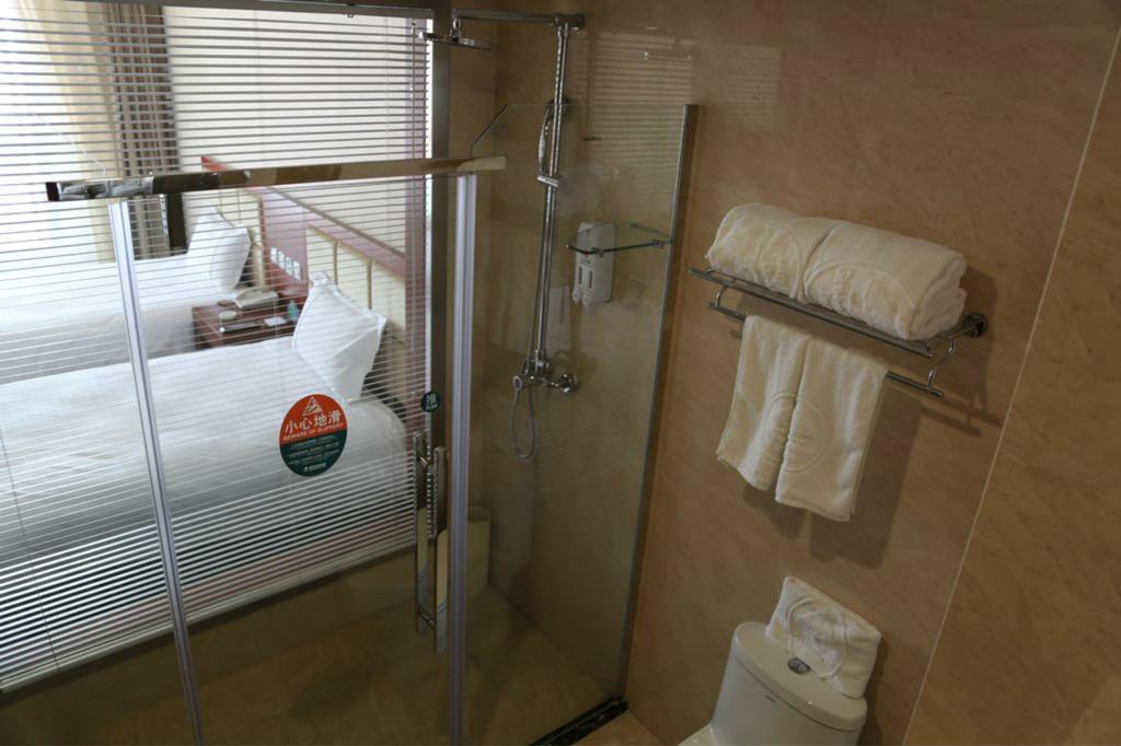 Greentree Inn Shanghai Dongming Road Subway Station Express Hotel Ngoại thất bức ảnh