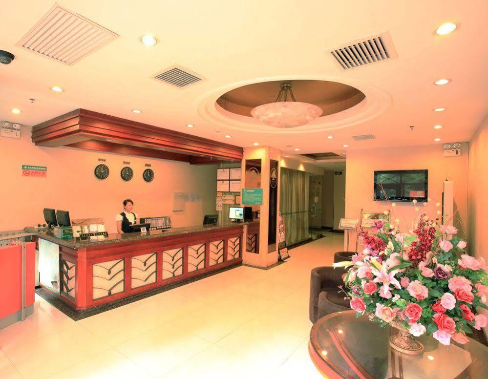 Greentree Inn Shanghai Dongming Road Subway Station Express Hotel Ngoại thất bức ảnh